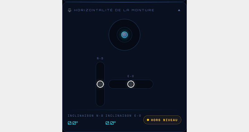panneau niveau à bulle